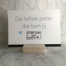 Afbeelding in Gallery-weergave laden, Kraskaart - De liefste peter dat ben jij