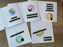 Afbeelding in Gallery-weergave laden, Voordeelpakket van 10 troostkaarten (rouwkaarten)