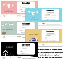 Afbeelding in Gallery-weergave laden, Cadeaubon Studijoke €12,50 tot €150