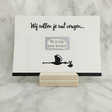 Afbeelding in Gallery-weergave laden, Kraskaart - Wil je mijn peter worden?