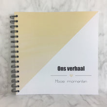 Afbeelding in Gallery-weergave laden, Ons verhaal - Mooie moment GEEL