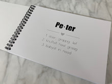 Afbeelding in Gallery-weergave laden, Invulboek 'Mijn peter en ik' MINT