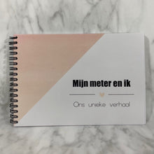 Afbeelding in Gallery-weergave laden, Invulboek 'Mijn meter en ik' ROOS