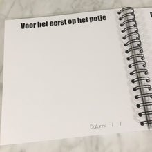 Afbeelding in Gallery-weergave laden, Invulboek 'Peuter tot kleuter' ZWART