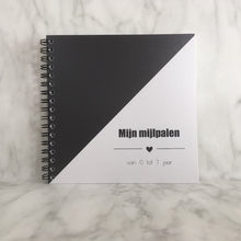 Afbeelding in Gallery-weergave laden, Mijn mijlpalen ZWART