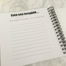 Afbeelding in Gallery-weergave laden, Invulboek 'Baby op komst' ZWART