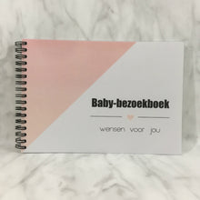 Afbeelding in Gallery-weergave laden, Invulboek 'Babybezoekboek' ROOS
