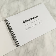 Afbeelding in Gallery-weergave laden, Invulboek 'Babybezoekboek' GEEL