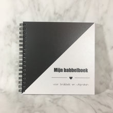 Afbeelding in Gallery-weergave laden, Mijn babbelboek - uitsprakenboekje ZWART