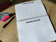 Afbeelding in Gallery-weergave laden, Schoolagenda - Planner schooljaar 25-26 - Lerarenagenda - docentenagenda

