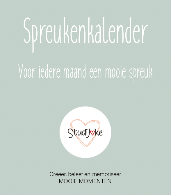 Spreukenkalender GRATIS BIJ EEN BESTELLING VANAF €30