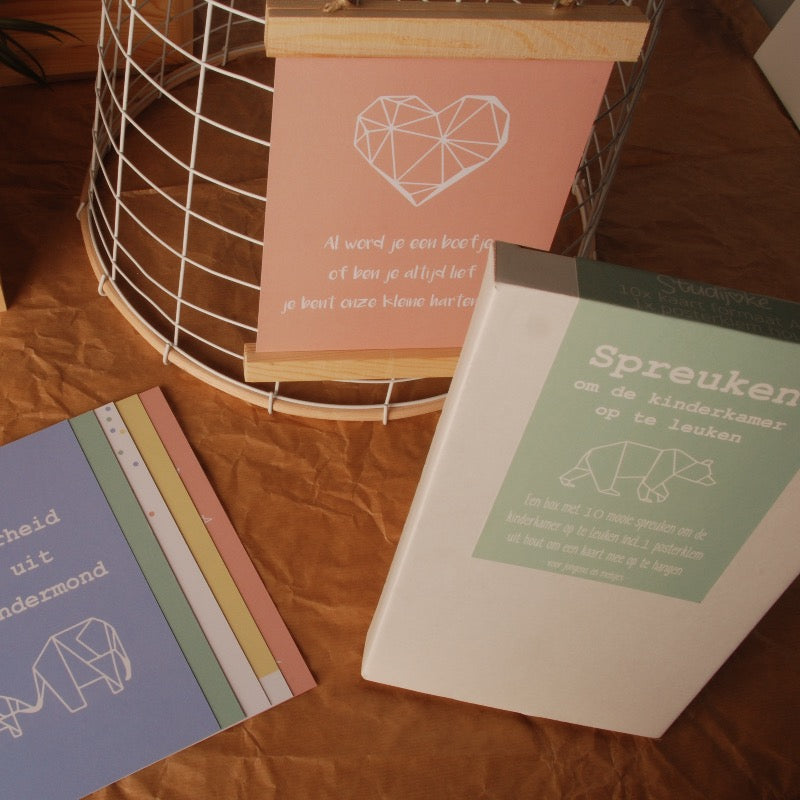 Spreuken om de kinderkamer op te leuken